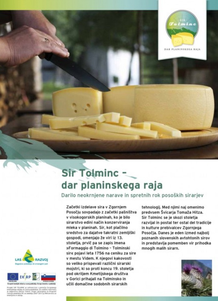 Sir Tolminc - dar planinskega raja