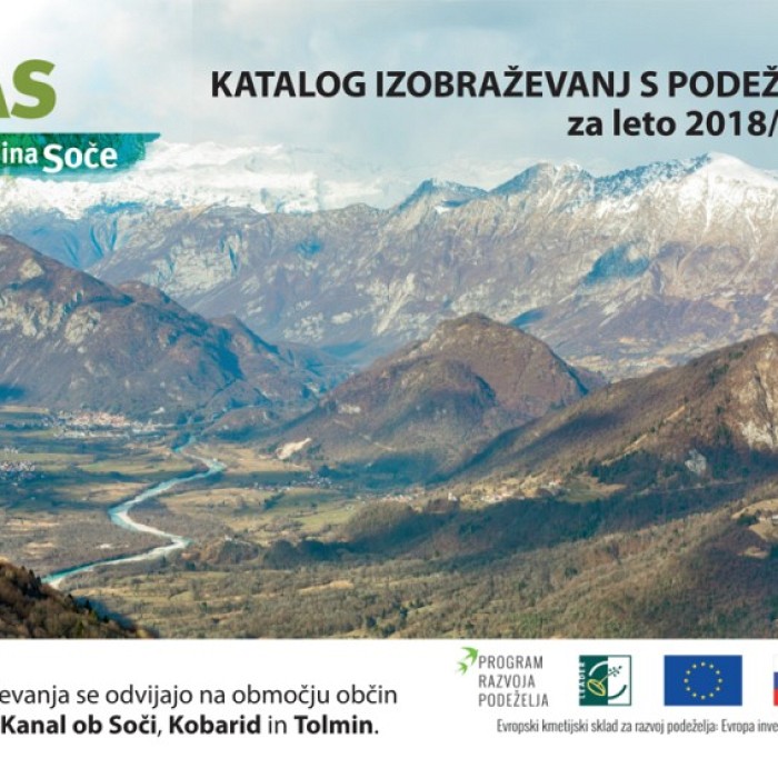 Katalog izobraževanj s podeželja za leto 2018/2019