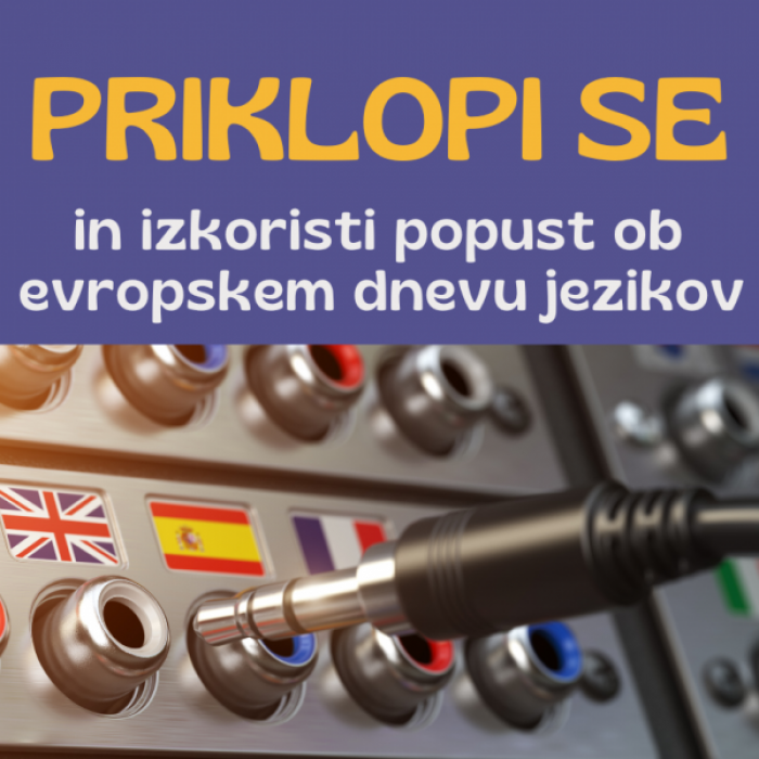 Evropski dan jezikov prinaša nove tečaje