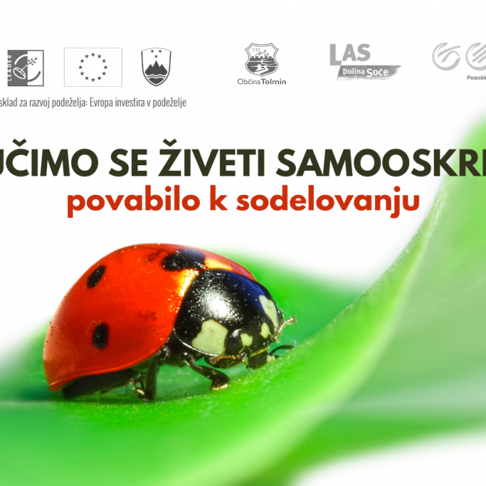 Naučimo se živeti samooskrbno