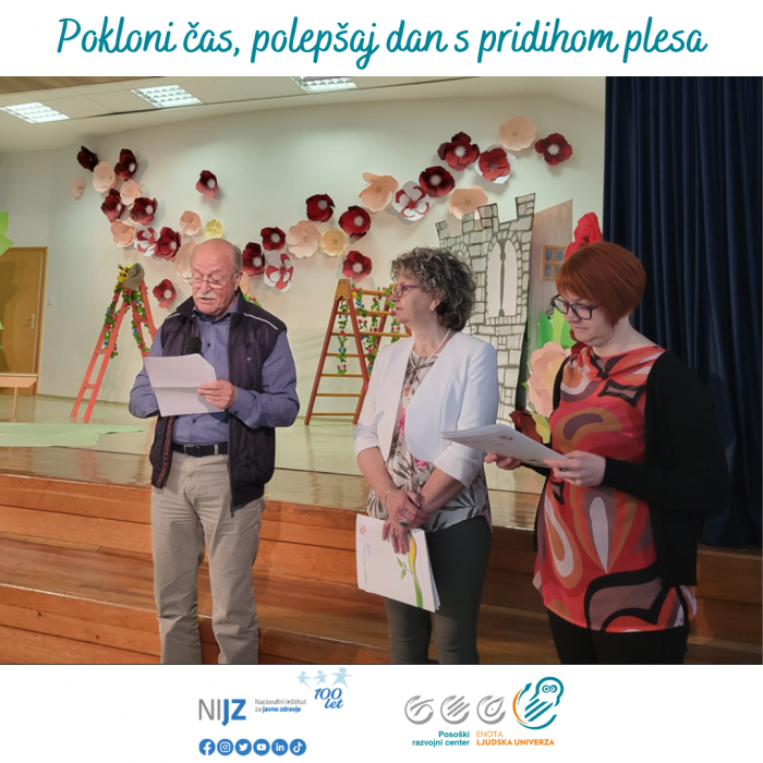 Pokloni čas, polepšaj dan s pridihom plesa