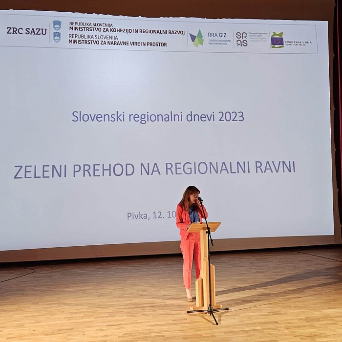 Letošnji Slovenski regionalni dnevi podprli prizadevanja države in EU pri naslavljanju okoljskih vprašanj ter podnebnih sprememb
