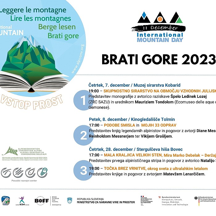 Brati gore 2023 v Posočju