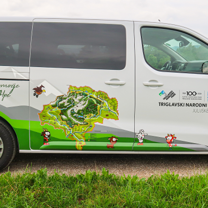 Vključitev električnih kombi vozil v lokalne skupnosti Triglavskega narodnega parka