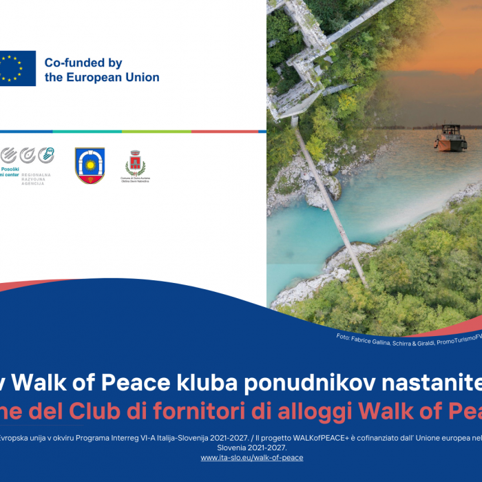 Predstavitev Walk of Peace kluba ponudnikov nastanitev