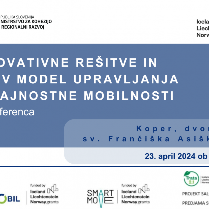 Inovativne rešitve in nov model upravljanja trajnostne mobilnosti