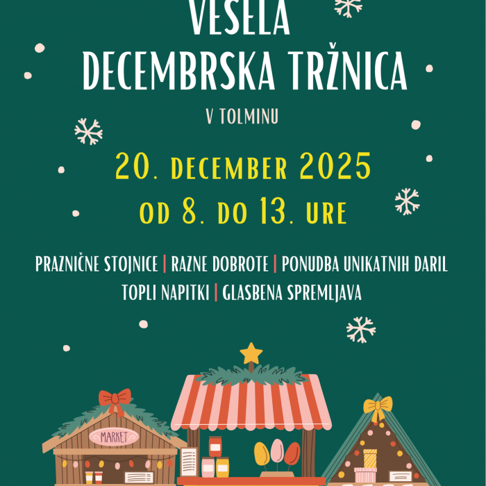Vesela decembrska tržnica