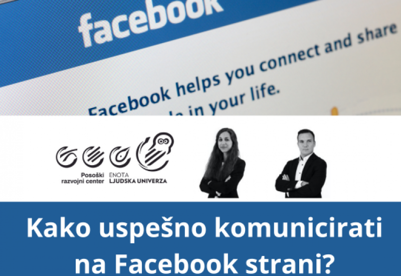 Uspešna komunikacija na Facebook strani