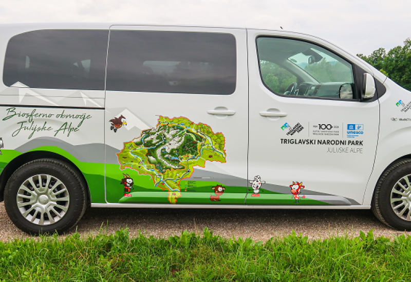 Vključitev električnih kombi vozil v lokalne skupnosti Triglavskega narodnega parka