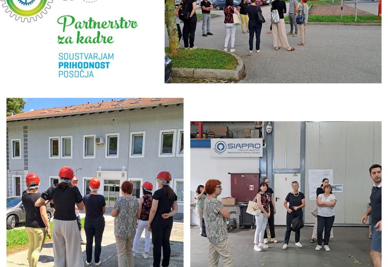Koordinatorji obiskali partnerska podjetja