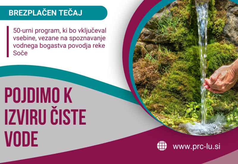 Pojdimo k izviru čiste vode