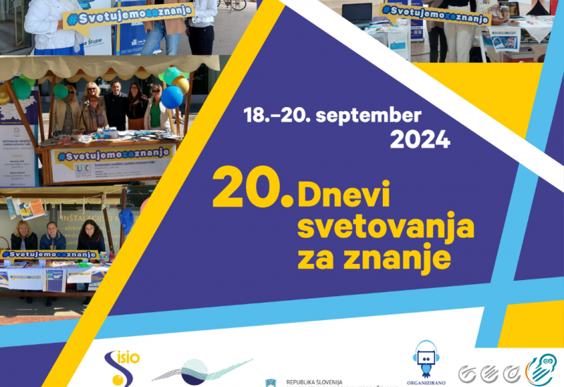 Dnevi svetovanja za znanje v Posočju