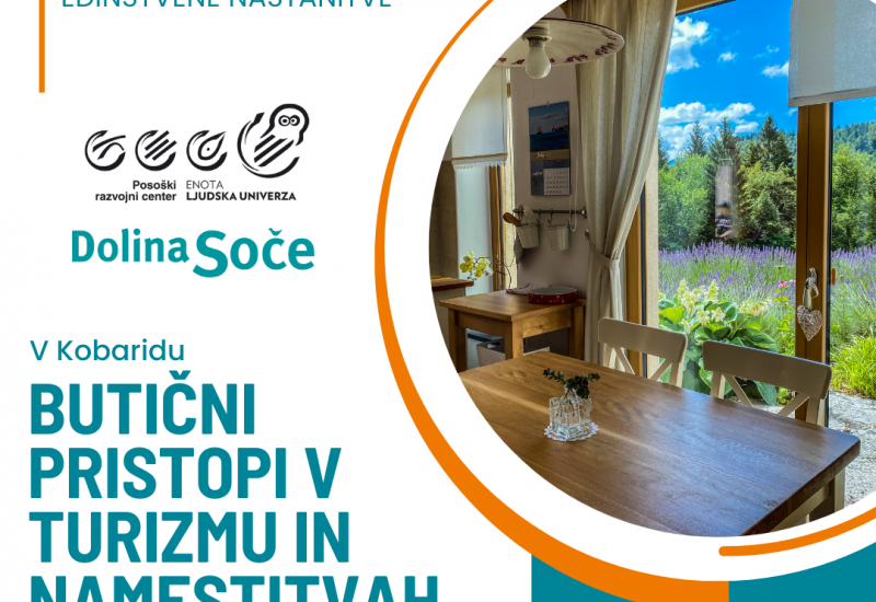 Butični pristopi v turizmu in namestitvah