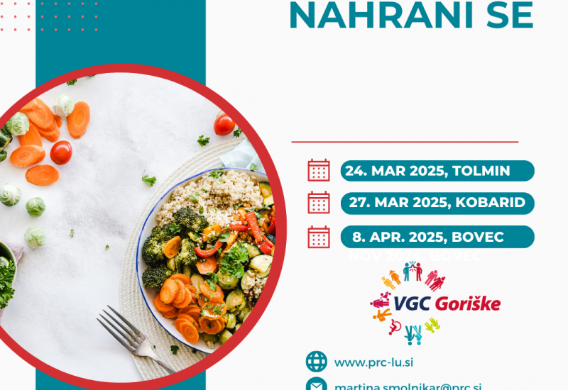 Nahrani se - nasveti prehranske svetovalke